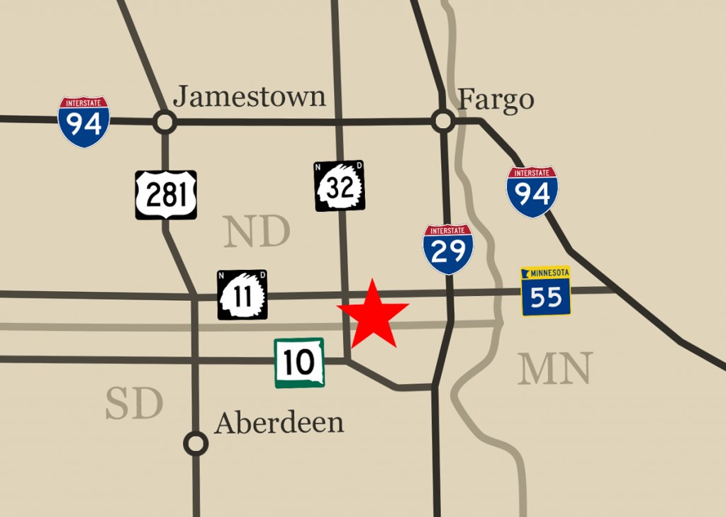Directions Coteau des Prairies Lodge