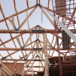 Inside View of Trusses & Purlins